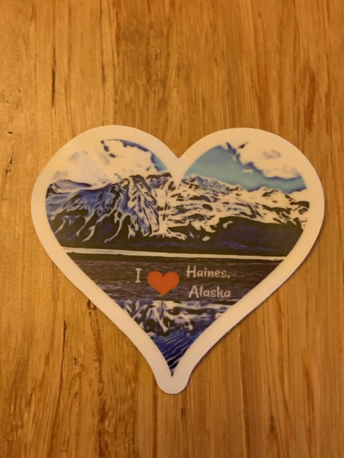 I Heart Haines, Alaska Sticker