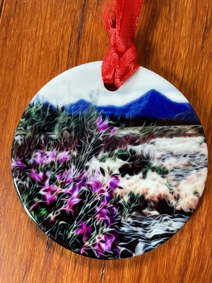 Kluane Fireweed Ornament