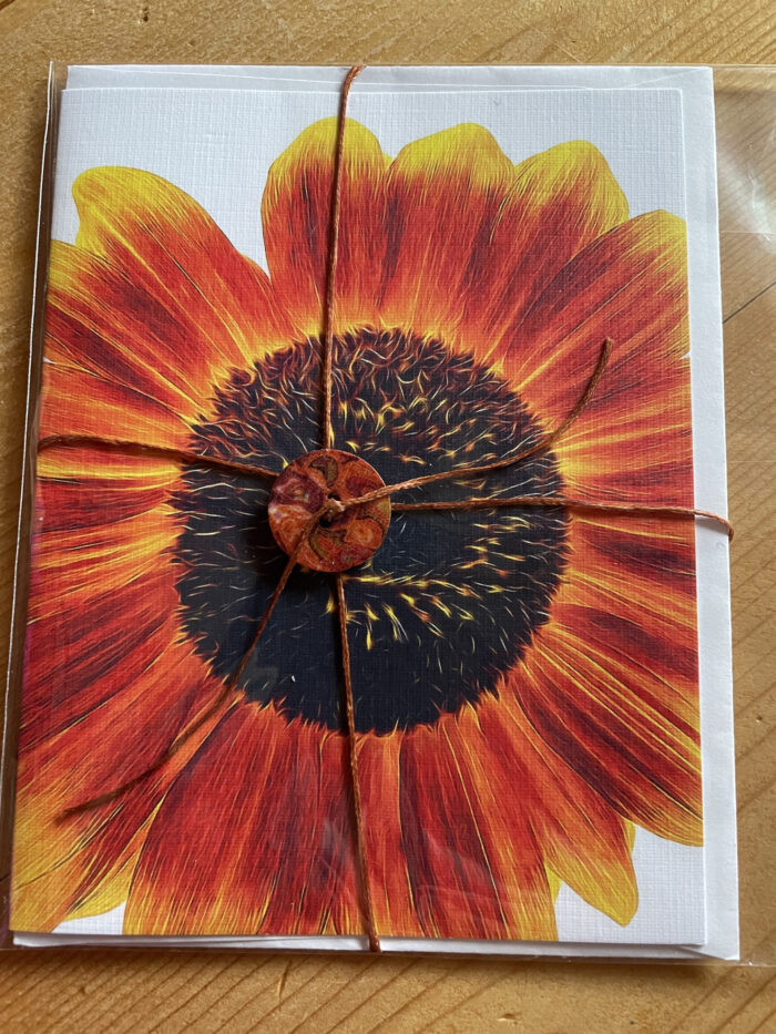 Blank Card~Sunflower Glow~SOLD OUT